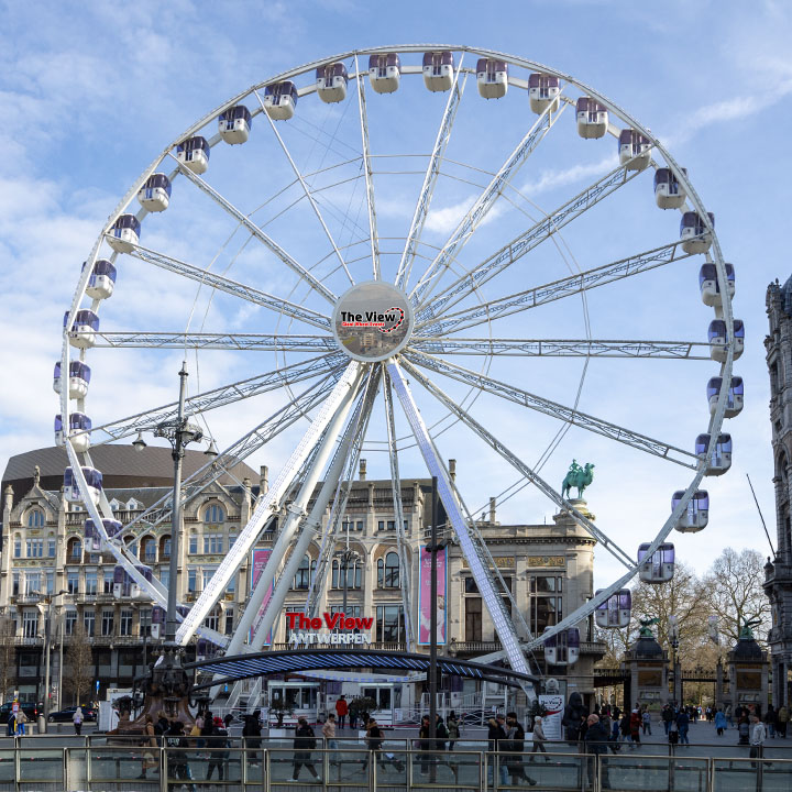 Giant Wheel / Ferris Wheel The View Antwerp
